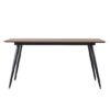 Aptly Rectangular Wooden Dining Table In Walnut