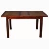Areli Large Extending Dining Table In Dark Acacia Finish
