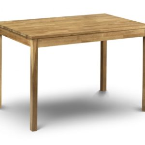 Calliope Rectangle Wooden Dining Table In Oiled Oak Finish