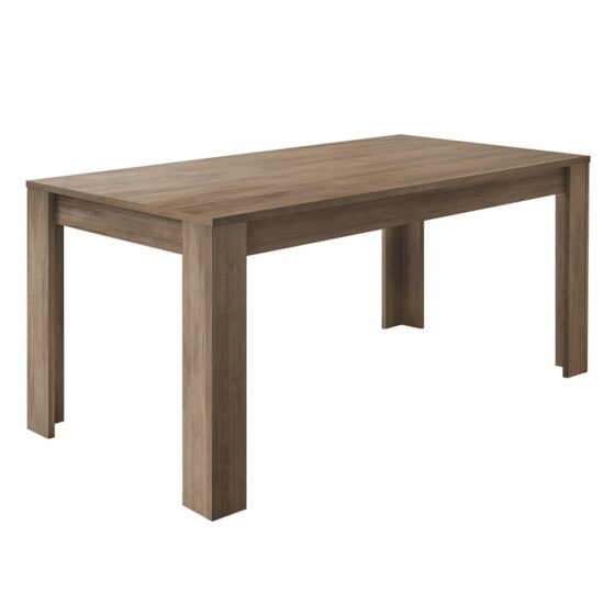 Jining Wooden Rectangular Dining Table In Mercure