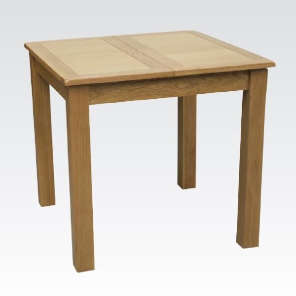 Trevino Small Wooden Extending Dining Table In Oak