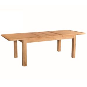 Empire Small Wooden Extending Dining Table In Oak