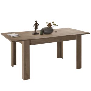 Jining Wooden Extending Dining Table In Mercure