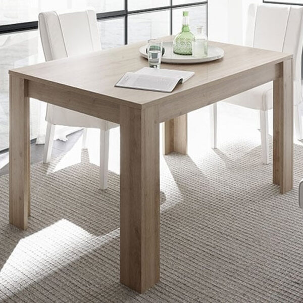 Ferndale Wooden Rectangular Dining Table In Cadiz Oak